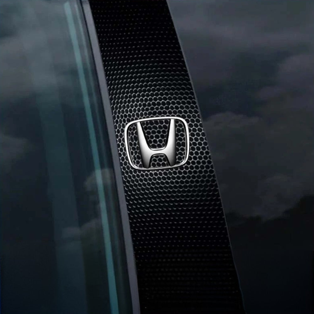 2x Pegatinas para cristales de coche con logotipo