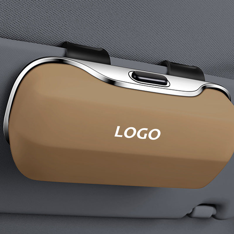 Multifunkčné puzdro na slnečné okuliare do auta